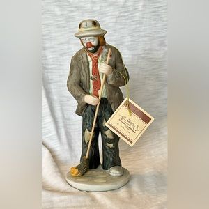 Emmett Kelly Jr Clown Figurine